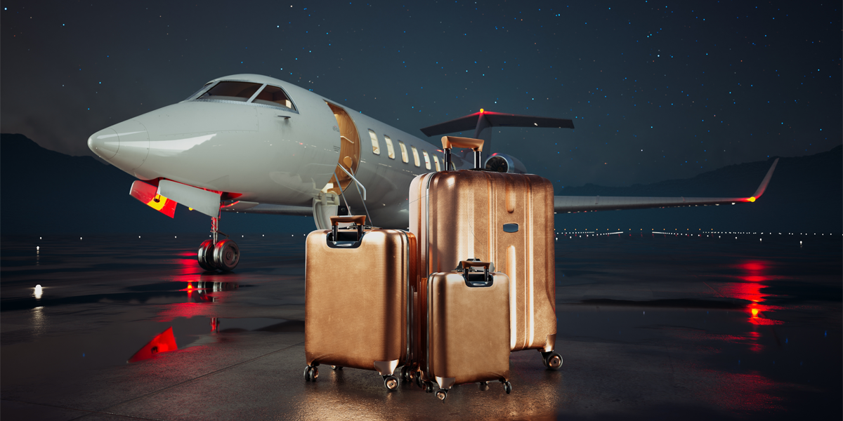 private jet luggage flexibility