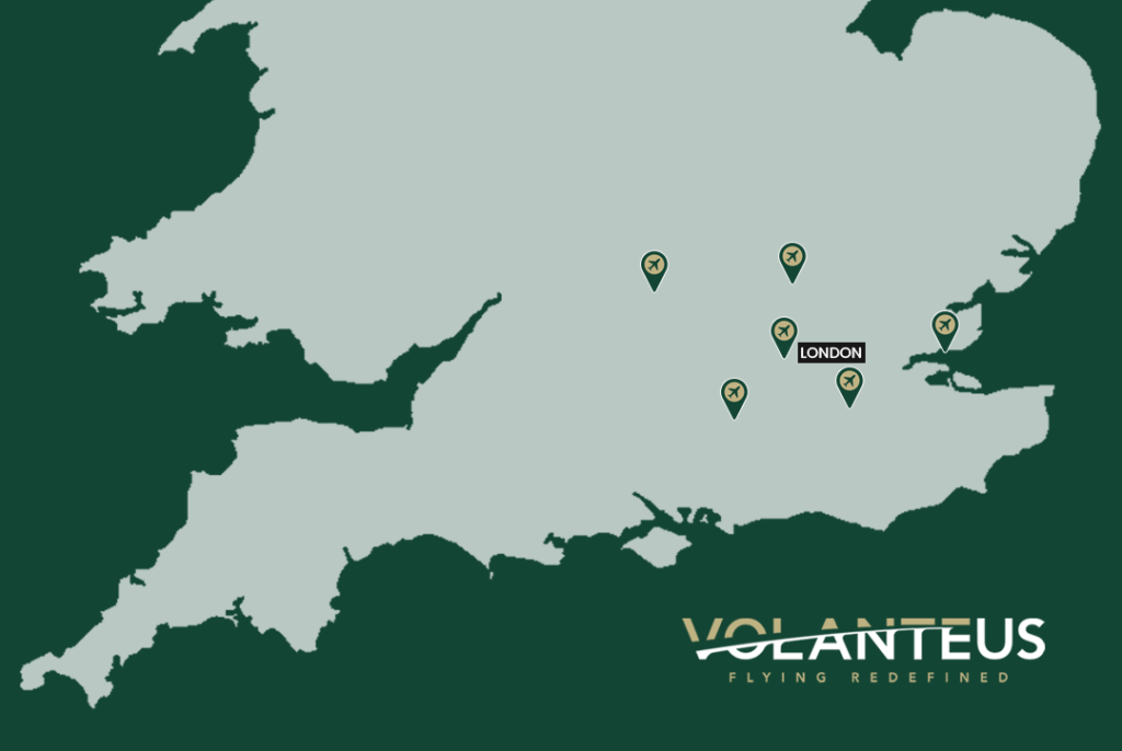 private jet airports london